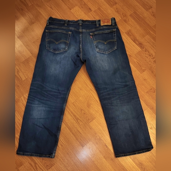 Levis 569 Jeans Men’s 40x30 Blue Denim Relaxed Fit Straight Loose Baggy Dad Norm - Picture 10 of 13